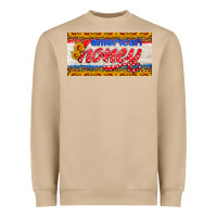 Mushroom american honey sunflower license plate Heavyweight Sweatshirt - HRA Design Shop