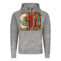 Cloud Rock Virgin Mary Mexican Flag Vintage Hoodie - CTS Tumbler Store
