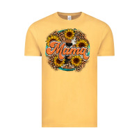 Vintage Mustard mama western Vintage Tee - RacoonDesign
