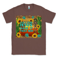 Chestnut don't think jesus done it that way western skeleton cactus Classic Tee - Artiststas