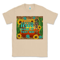 Mushroom don't think jesus done it that way western skeleton cactus Classic Tee - Artiststas