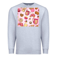 Heather Grey mexican pan dulce Premium Sweatshirt - MaliasSmallBusiness