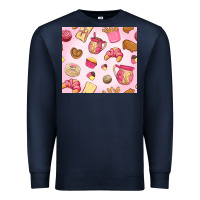 Navy mexican pan dulce Premium Sweatshirt - MaliasSmallBusiness