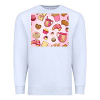 White mexican pan dulce Premium Sweatshirt - MaliasSmallBusiness