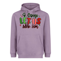 Lavender o come let us adore him christmas Heavyweight Hoodie - MaliasSmallBusiness