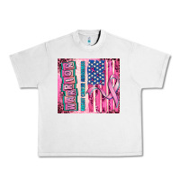 Lunar Rock warrior breast cancer and american flag Urban Heavy Tee - AdoDesignShop