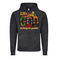 Vintage Black with god all things are possible Vintage Hoodie - CTS Tumbler Store