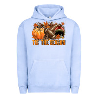 Pigment Grape Ice Tis' the season American Football Urban Hoodie - NancyCooperArtShop