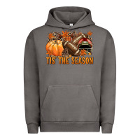 Pigment Tornado Tis' the season American Football Urban Hoodie - NancyCooperArtShop