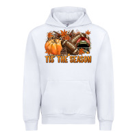 White Tis' the season American Football Urban Hoodie - NancyCooperArtShop