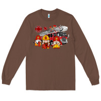 Chestnut fire truck gnomes Long Sleeve Tee - Artiststas