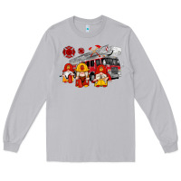 Moon Dust fire truck gnomes Long Sleeve Tee - Artiststas