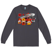 Smoke fire truck gnomes Long Sleeve Tee - Artiststas