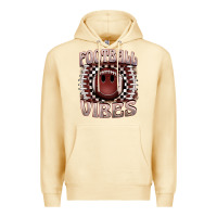 Pina Colada football vibes smiley face Premium Hoodie - BarkalooDesign