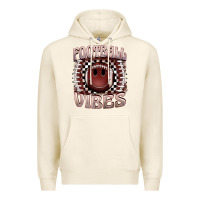 Tofu football vibes smiley face Premium Hoodie - BarkalooDesign