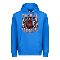 True Royal football vibes smiley face Premium Hoodie - BarkalooDesign
