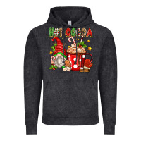 Vintage Black hot cocoa gnome Vintage Hoodie - texasbilliewilder