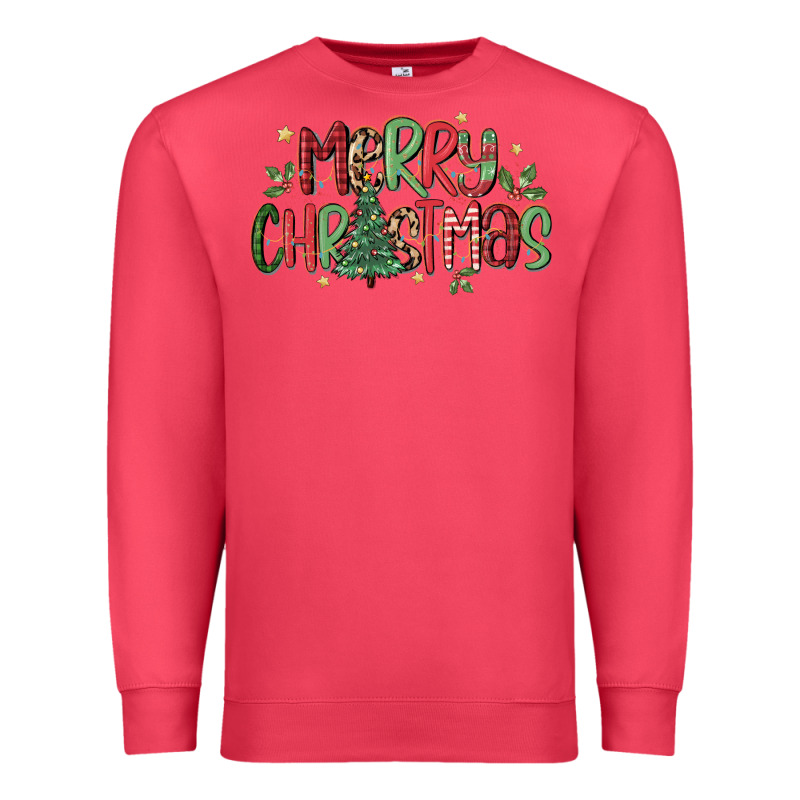 Merry Christmas Premium Sweatshirt by MaliasSmallBusiness | Teevron