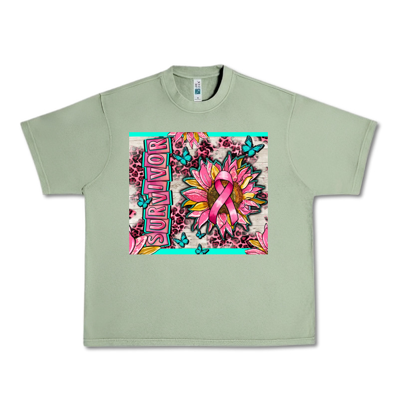 Survivor Breast Cancer Urban Heavy Tee by AdoDesignShop | Teevron