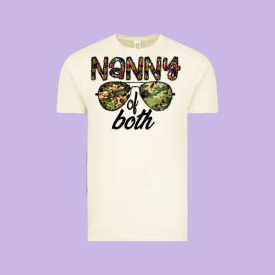 Nanny Of Both Vintage Tee Designed By Cowhidedigitalart
