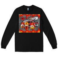 Black fire truck gnomes Long Sleeve Tee - Artiststas