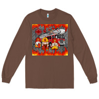 Chestnut fire truck gnomes Long Sleeve Tee - Artiststas