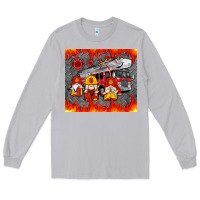 Moon Dust fire truck gnomes Long Sleeve Tee - Artiststas