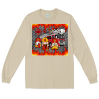 Mushroom fire truck gnomes Long Sleeve Tee - Artiststas