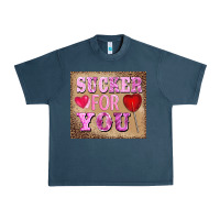 Midnight Navy valentine's day sucker for you Urban Heavy Tee - BarkalooDesign