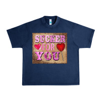 Navy valentine's day sucker for you Urban Heavy Tee - BarkalooDesign