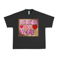 Pigment Black valentine's day sucker for you Urban Heavy Tee - BarkalooDesign