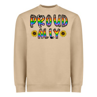 Mushroom proud ally Heavyweight Sweatshirt - CowhideDigitalArt