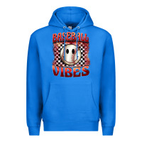 True Royal baseball vibes smiley face Premium Hoodie - BarkalooDesign