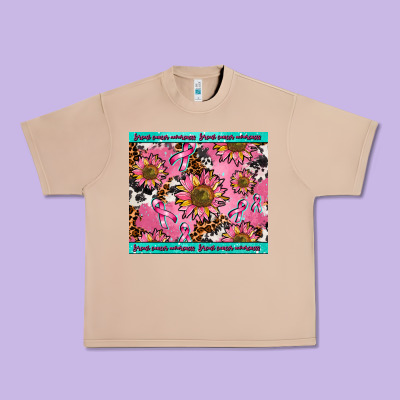 Breast Cancer Awareness Urban Heavy Tee Designed By Adodesignshop