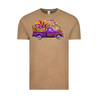 Vintage Coffee mardi gras truck Vintage Tee - FaDigitalArtStudio