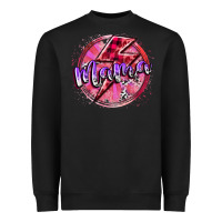 Black mama valentine Heavyweight Sweatshirt - RacoonDesign