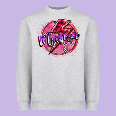 Mama Valentine Heavyweight Sweatshirt Designed By Racoondesign