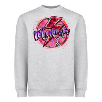 Heather Grey mama valentine Heavyweight Sweatshirt - RacoonDesign