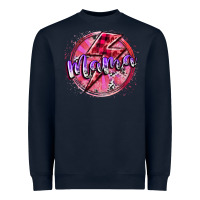Navy mama valentine Heavyweight Sweatshirt - RacoonDesign