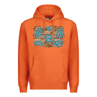 Carrot gemstone wood leopard background Premium Hoodie - AdoDesignShop