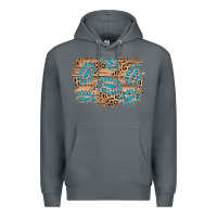 Rock gemstone wood leopard background Premium Hoodie - AdoDesignShop
