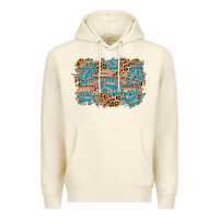 Sandshell gemstone wood leopard background Premium Hoodie - AdoDesignShop