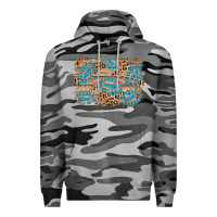 Slate Camo gemstone wood leopard background Premium Hoodie - AdoDesignShop