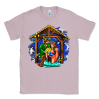 Lilac jesus and mary with god Classic Tee - AdoDesignShop