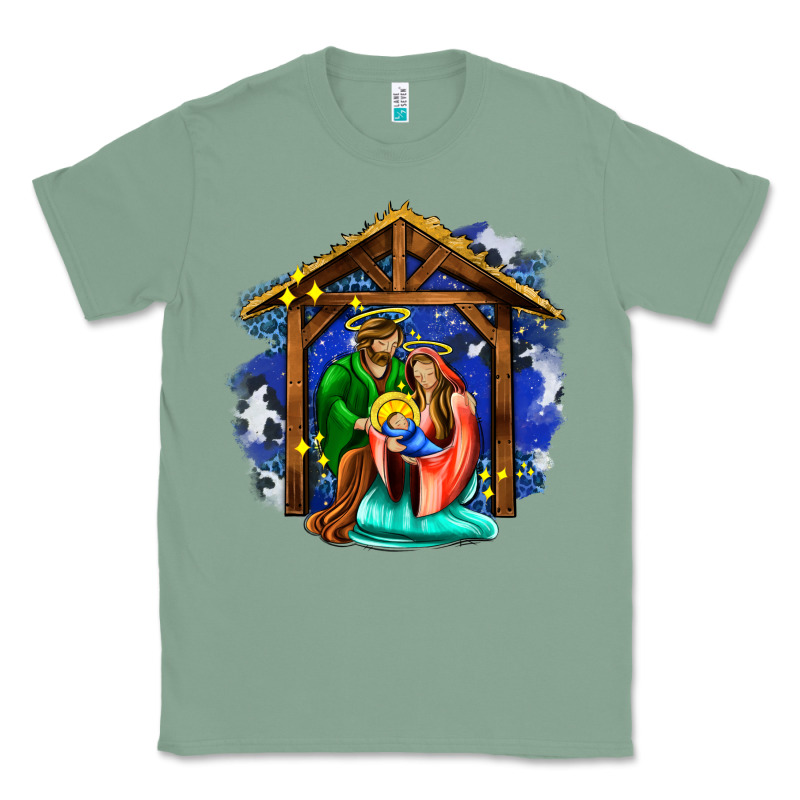 Jesus And Mary With God Classic Tee by AdoDesignShop | Teevron