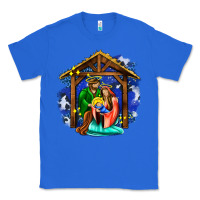 True Royal jesus and mary with god Classic Tee - AdoDesignShop