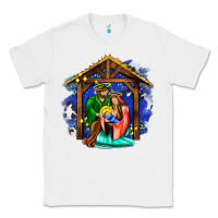 White jesus and mary with god Classic Tee - AdoDesignShop