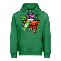 Emerald Halloween lips Urban Hoodie - NancyCooperArtShop