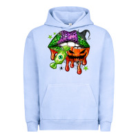 Pigment Grape Ice Halloween lips Urban Hoodie - NancyCooperArtShop