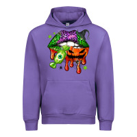 Tulip Halloween lips Urban Hoodie - NancyCooperArtShop